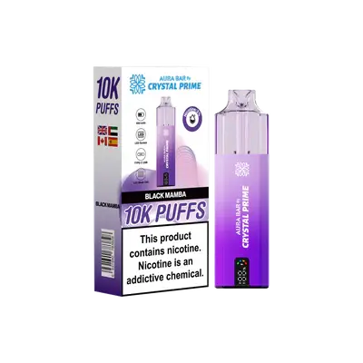Crystal Prime 10000 Disposable Vape Pack of 5 - Vape wholesale supplies 