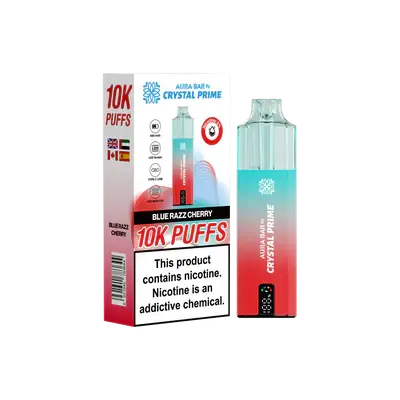 Crystal Prime 10000 Disposable Vape Pack of 5 - Vape wholesale supplies 