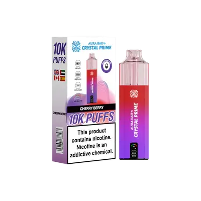 Crystal Prime 10000 Disposable Vape Pack of 5 - Vape wholesale supplies 