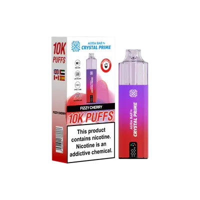Crystal Prime 10000 Disposable Vape Pack of 5 - Vape wholesale supplies 