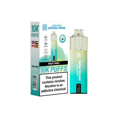 Crystal Prime 10000 Disposable Vape Pack of 5 - Vape wholesale supplies 