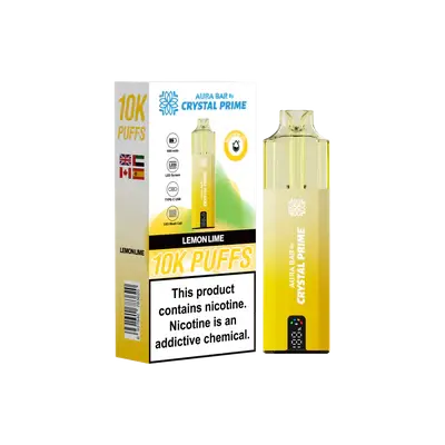 Crystal Prime 10000 Disposable Vape Pack of 5 - Vape wholesale supplies 