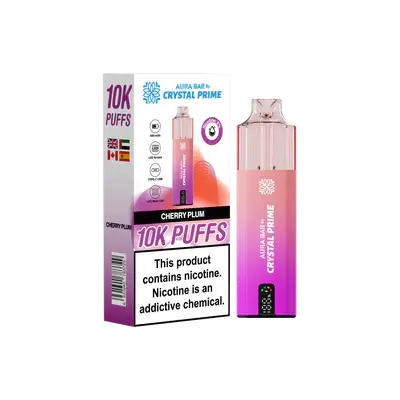 Crystal Prime 10000 Disposable Vape Pack of 5 - Vape wholesale supplies 