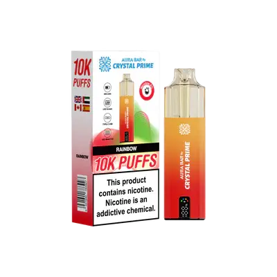 Crystal Prime 10000 Disposable Vape Pack of 5 - Vape wholesale supplies 