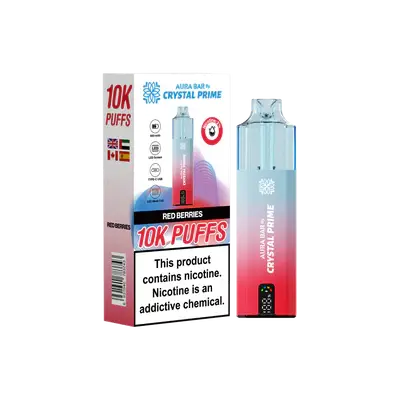 Crystal Prime 10000 Disposable Vape Pack of 5 - Vape wholesale supplies 