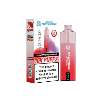 Crystal Prime 10000 Disposable Vape Pack of 5 - Vape wholesale supplies 