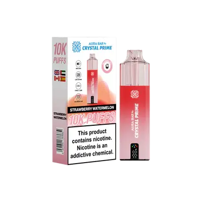 Crystal Prime 10000 Disposable Vape Pack of 5 - Vape wholesale supplies 