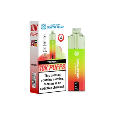 Crystal Prime 10000 Disposable Vape Pack of 5 - Vape wholesale supplies 