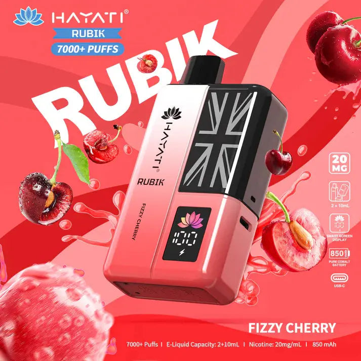 Hayati Rubik 7000+ Puffs Disposable Vape Kit Pack of 5 Vape Wholesale SuppliesNot Found Vape wholesale supplies
