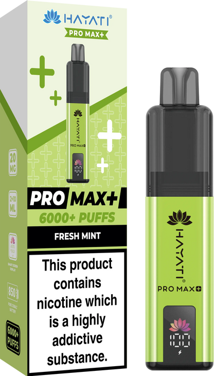 Hayati Pro Max 6000 Puffs Disposable Vape Pack of 10 - Vape wholesale supplies 