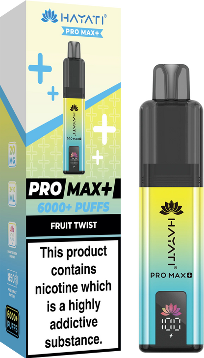 Hayati Pro Max 6000 Puffs Disposable Vape Pack of 10 - Vape wholesale supplies 