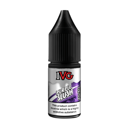 IVG - 50/50 PURPLE SLUSH 10ML BOX OF 10 - Vape wholesale supplies 