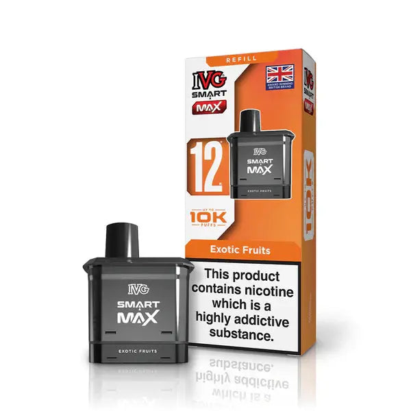 IVG Smart Max 10k Replacement Pods Pack of 5 IVGNot Found Vape wholesale supplies