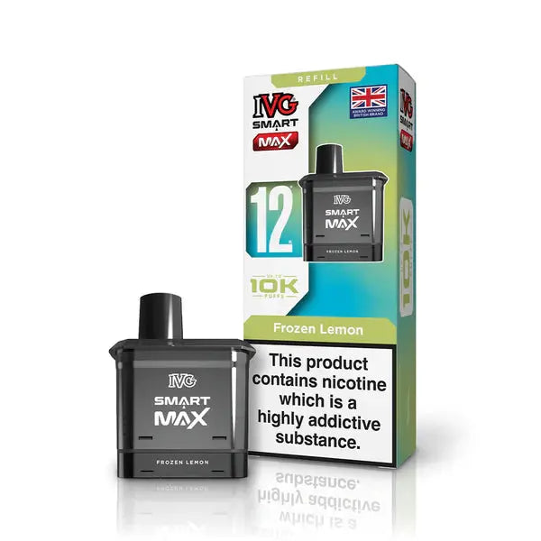 IVG Smart Max 10k Replacement Pods Pack of 5 IVGNot Found Vape wholesale supplies