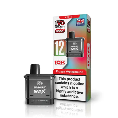 IVG Smart Max 10k Replacement Pods Pack of 5 IVGNot Found Vape wholesale supplies