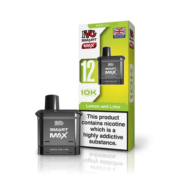 IVG Smart Max 10k Replacement Pods Pack of 5 IVGNot Found Vape wholesale supplies