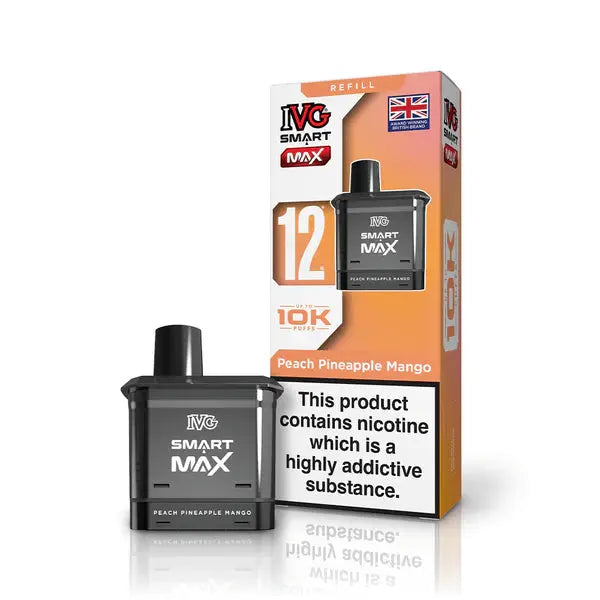 IVG Smart Max 10k Replacement Pods Pack of 5 IVGNot Found Vape wholesale supplies