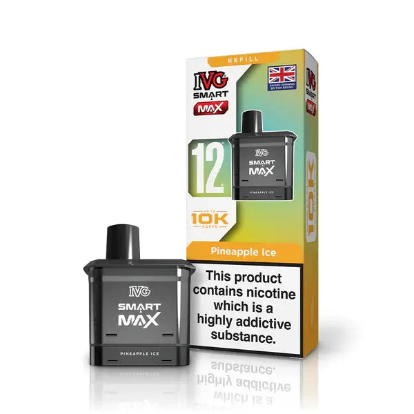 IVG Smart Max 10k Replacement Pods Pack of 5 IVGNot Found Vape wholesale supplies