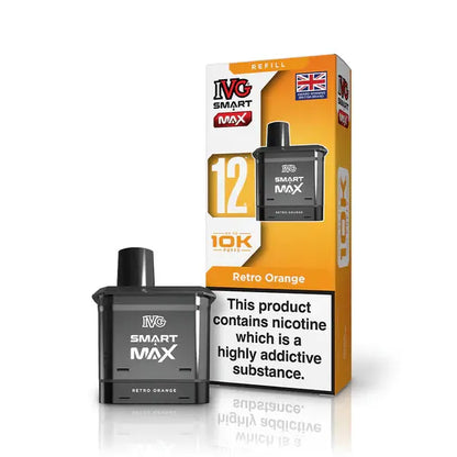IVG Smart Max 10k Replacement Pods Pack of 5 IVGNot Found Vape wholesale supplies