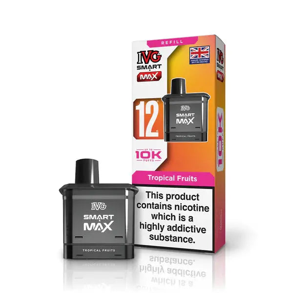 IVG Smart Max 10k Replacement Pods Pack of 5 IVGNot Found Vape wholesale supplies