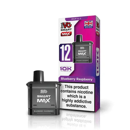 IVG Smart Max 10k Replacement Pods Pack of 5 IVGNot Found Vape wholesale supplies