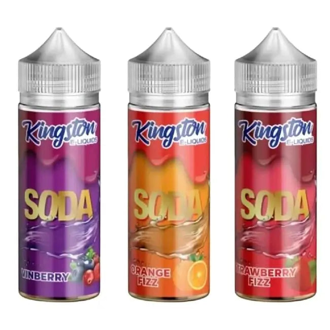 Kingston Soda 100ML Shortfill - Vape wholesale supplies 