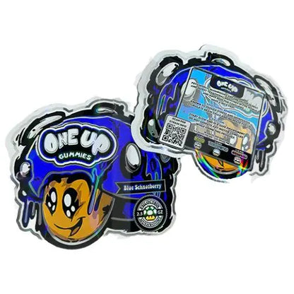 Mylar Printed Zip Bag 3.5g Large 1Up 
Blue Schnozberry In UK