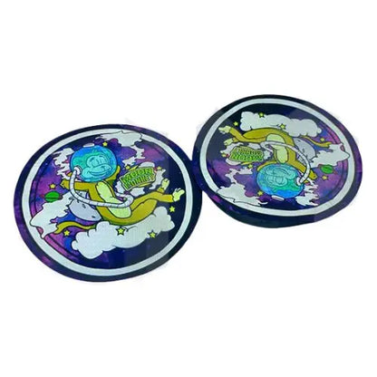 Mylar Printed Zip Bag 3.5g Large Moon Monkey In UK