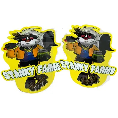 Mylar Printed Zip Bag 3.5g Large Stanky Farms In UK