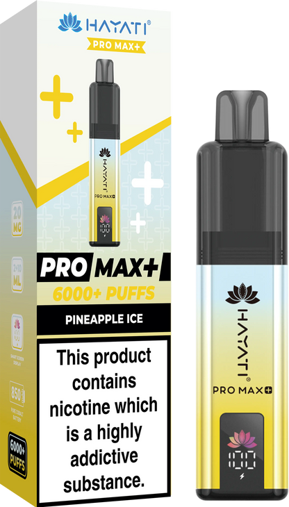 Hayati Pro Max 6000 Puffs Disposable Vape Pack of 10 - Vape wholesale supplies 