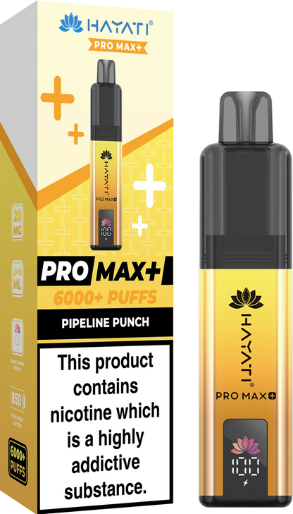 Hayati Pro Max 6000 Puffs Disposable Vape Pack of 10 - Vape wholesale supplies 