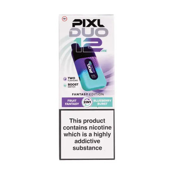 Pixl Duo 12 Disposable Vape-Box of 5 Vape Wholesale SuppliesNot Found Vape wholesale supplies
