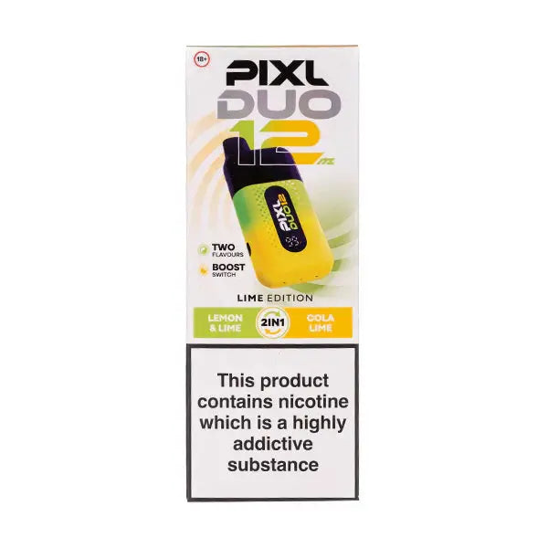 Pixl Duo 12 Disposable Vape-Box of 5 Vape Wholesale SuppliesNot Found Vape wholesale supplies