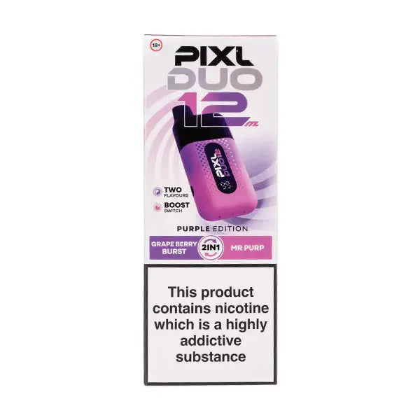 Pixl Duo 12 Disposable Vape-Box of 5 Vape Wholesale SuppliesNot Found Vape wholesale supplies