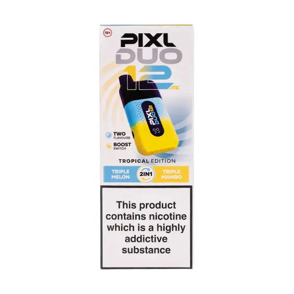 Pixl Duo 12 Disposable Vape-Box of 5 Vape Wholesale SuppliesNot Found Vape wholesale supplies
