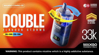 RELX MAXGO Combo 33000 Disposable Vape - Box of 5 Vape Wholesale SuppliesNot Found Vape wholesale supplies