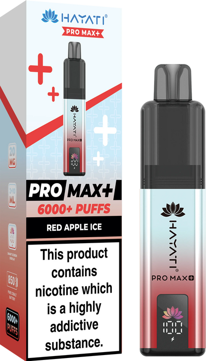 Hayati Pro Max 6000 Puffs Disposable Vape Pack of 10 - Vape wholesale supplies 