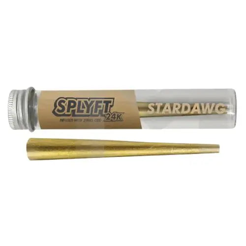 SPLYFT 24K Gold Edition 25mg CBD Infused Cones – Stardawg In UK