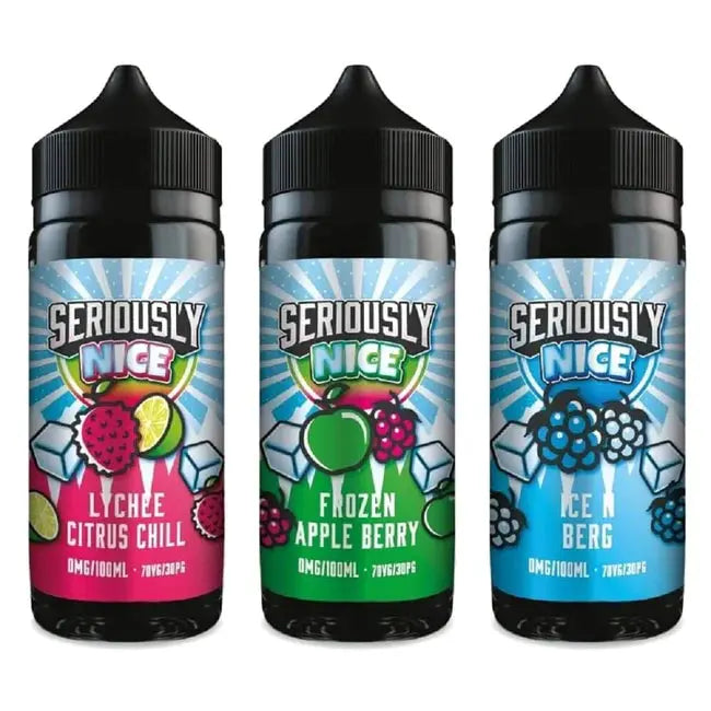 Seriously Nice 100ml Shortfill - Vape wholesale supplies 