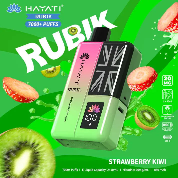 Hayati Rubik 7000+ Puffs Disposable Vape Kit Pack of 5 Vape Wholesale SuppliesNot Found Vape wholesale supplies
