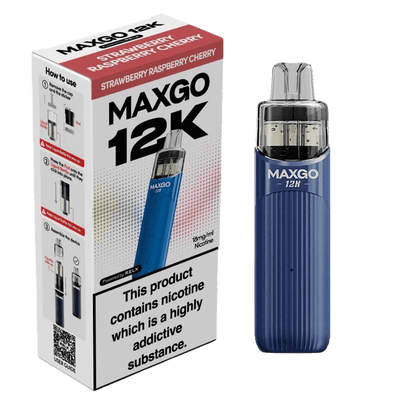 RELX MAXGO 12k Pre-Filled Pod Kit TPD Compliant - Pack Of 3 RELX