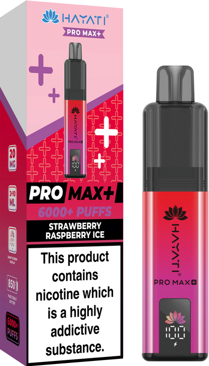Hayati Pro Max 6000 Puffs Disposable Vape Pack of 10 - Vape wholesale supplies 