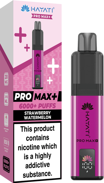 Hayati Pro Max 6000 Puffs Disposable Vape Pack of 10 - Vape wholesale supplies 