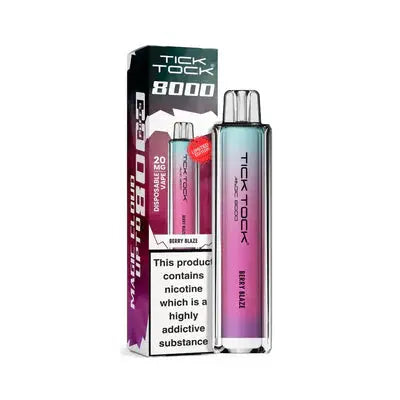 Tick Tock Magic 8000 Disposable Vape Pack of 5 - Vape wholesale supplies 
