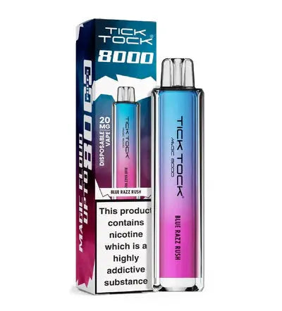 Tick Tock Magic 8000 Disposable Vape Pack of 5 - Vape wholesale supplies 