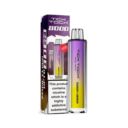 Tick Tock Magic 8000 Disposable Vape Pack of 5 - Vape wholesale supplies 
