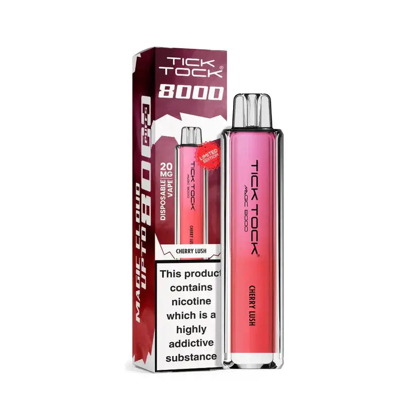 Tick Tock Magic 8000 Disposable Vape Pack of 5 - Vape wholesale supplies 