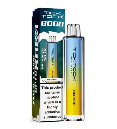Tick Tock Magic 8000 Disposable Vape Pack of 5 - Vape wholesale supplies 