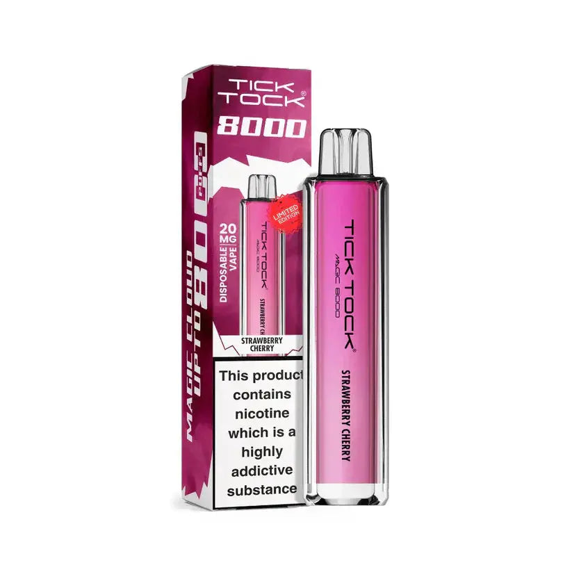 Tick Tock Magic 8000 Disposable Vape Pack of 5 - Vape wholesale supplies 