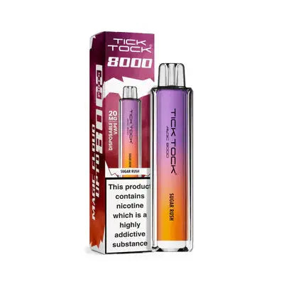 Tick Tock Magic 8000 Disposable Vape Pack of 5 - Vape wholesale supplies 